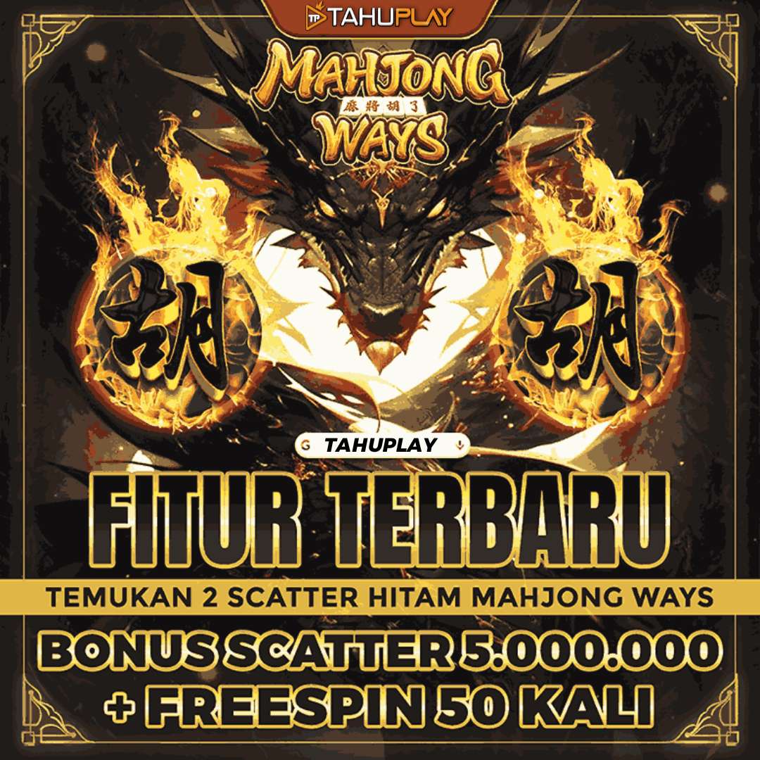 Tahuplay > Situs Slot Mahjong Ways Scattter Hitam Terbaru!